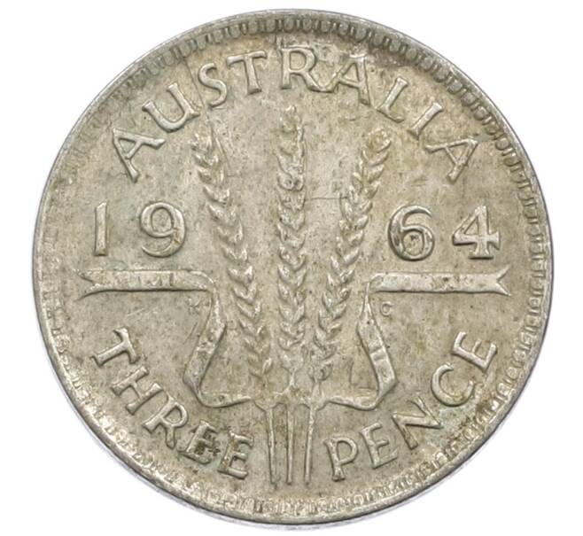 Монета 3 пенса 1964 года Австралия (Артикул: M2-81178) — Фото №1