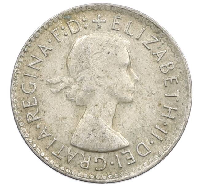 Монета 3 пенса 1964 года Австралия (Артикул: M2-81178) — Фото №2