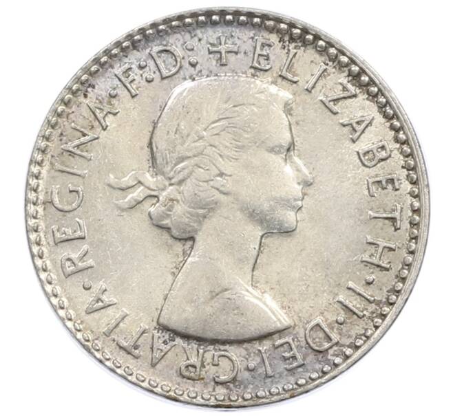 Монета 3 пенса 1964 года Австралия (Артикул: M2-81183) — Фото №2