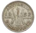Монета 3 пенса 1957 года Австралия (Артикул: M2-81191) — Фото №1