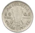 Монета 3 пенса 1961 года Австралия (Артикул: M2-81193) — Фото №1