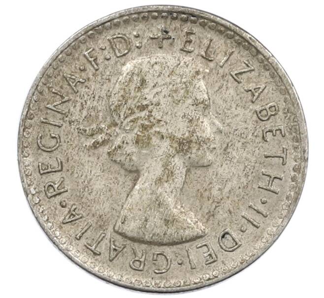 Монета 3 пенса 1961 года Австралия (Артикул: M2-81193) — Фото №2