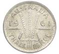 Монета 3 пенса 1961 года Австралия (Артикул: M2-81198) — Фото №1