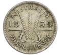 Монета 3 пенса 1959 года Австралия (Артикул: M2-81199) — Фото №1
