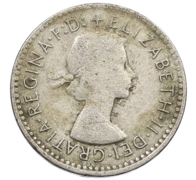 Монета 3 пенса 1959 года Австралия (Артикул: M2-81199) — Фото №2