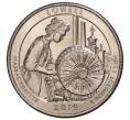 Монета 25 центов (1/4 доллара) 2019 года Р США «Национальные парки — №46 Национальный исторический парк Лоуэлл» (Артикул M2-8649)