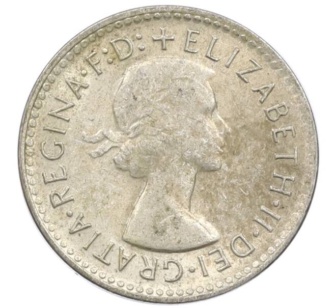 Монета 3 пенса 1961 года Австралия (Артикул: M2-81207) — Фото №2