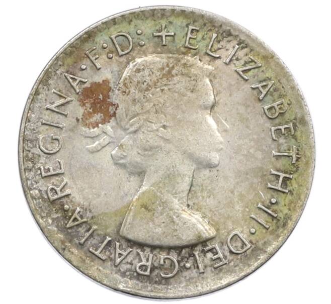 Монета 3 пенса 1964 года Австралия (Артикул: M2-81209) — Фото №2