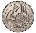 Монета 25 центов 2019 года S США Национальные парки — №46 Национальный исторический парк Лоуэлл (Артикул M2-8651)