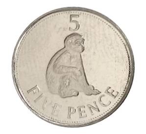 5 пенсов 2010 года Гибралтар — Фото №1