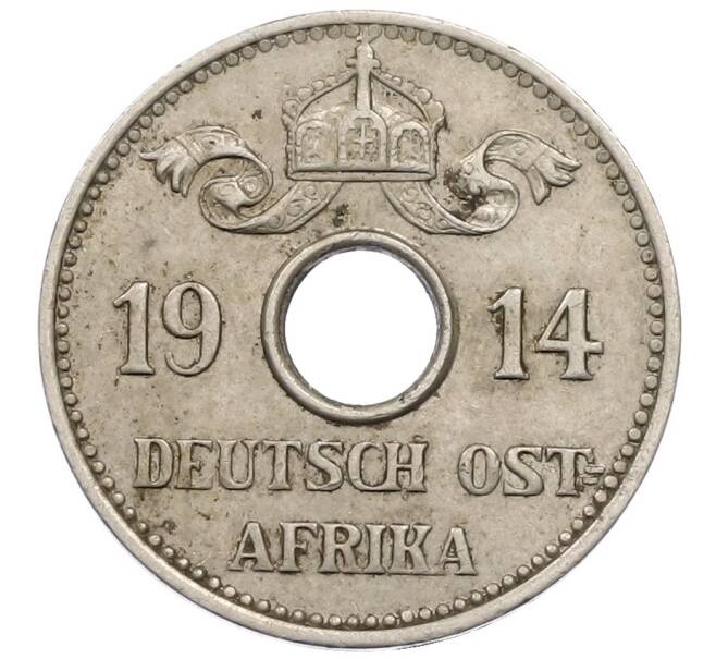 Монета 5 геллеров 1914 года Германская Ост-Африка (Артикул: M2-81333) — Фото №1