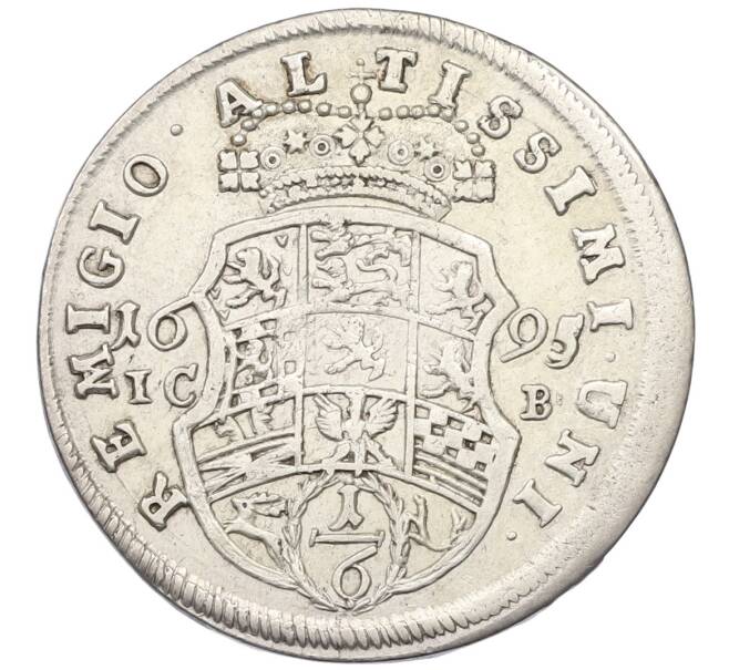 Монета 1/6 талера 1695 года Брауншвейг-Вольфенбюттель (Артикул: M2-81338) — Фото №2