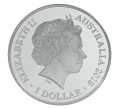 Монета 1 доллар 2019 года Австралия — Дельфин (Артикул M2-30275)