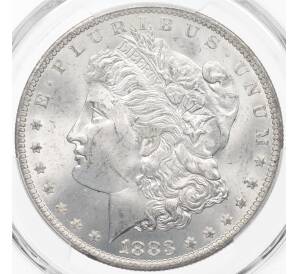 1 доллар 1883 года O США — в слабе PCGS (MS64) — Фото №1