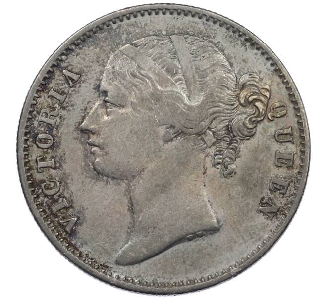 Монета 1 рупия 1840 года Британская Ост-Индская компания (Артикул: K4-0057) — Фото №2