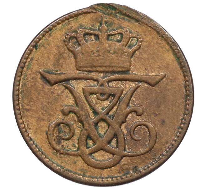 Монета 1 эре 1909 года Дания (Артикул: K4-0134) — Фото №2