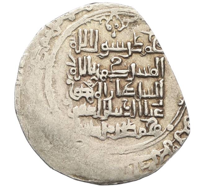 Монета Динар 1099-1117 года (AH 492-511) Сельджуки — Санджар бен Маликшах (город Мерв) (Артикул: K4-0185) — Фото №1