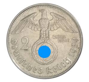 2 марки 1939 года B Германия — Фото №1