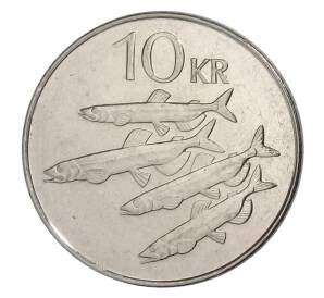 10 крон 2008 года Исландия — Фото №2