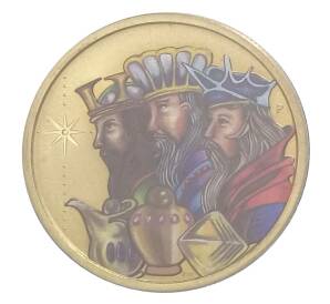 1 доллар 2016 года Тувалу — Рождество (Три мудреца) — Фото №1