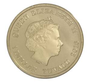 1 доллар 2016 года Тувалу — Рождество (Три мудреца) — Фото №2