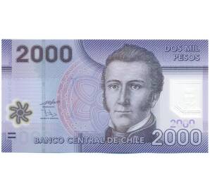 2000 песо 2009 года Чили — Фото №1