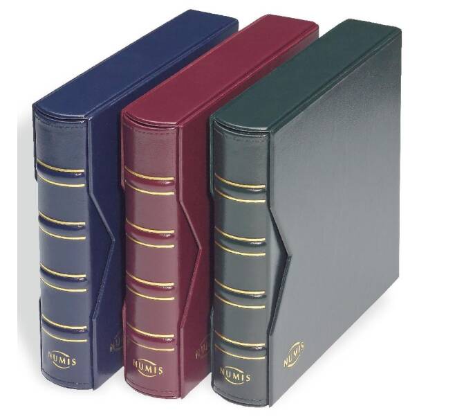 Альбом для банкнот с 10 листами формата Numis Синий (LEUCHTTURM 317859) (Артикул: L1-30072) — Фото №1