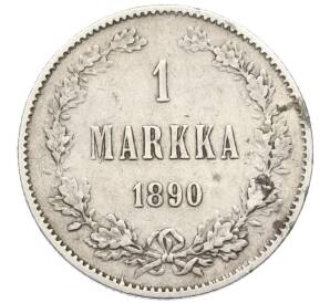 1 марка 1890 года Русская Финляндия — Фото №1