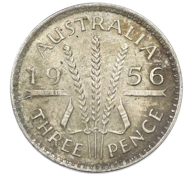 Монета 3 пенса 1956 года Австралия (Артикул: M2-81481) — Фото №1