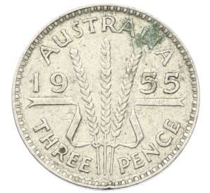 3 пенса 1955 года Австралия