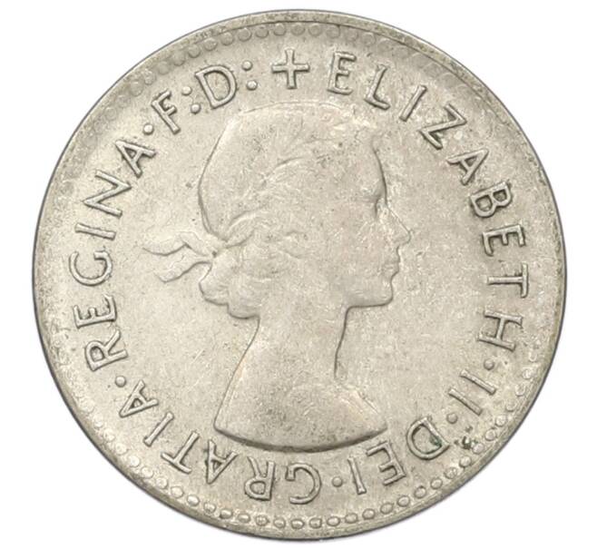 Монета 3 пенса 1960 года Австралия (Артикул: M2-81483) — Фото №2