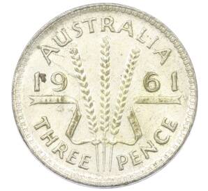 3 пенса 1961 года Австралия — Фото №1