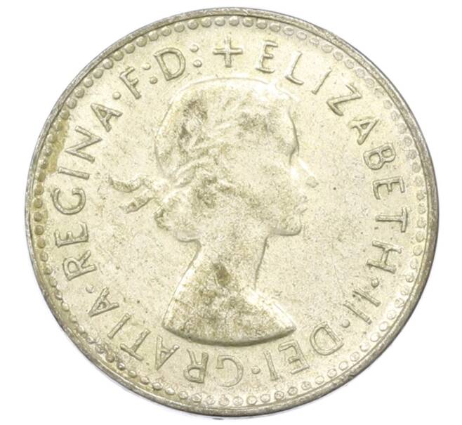 Монета 3 пенса 1961 года Австралия (Артикул: M2-81485) — Фото №2
