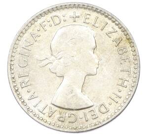 3 пенса 1955 года Австралия