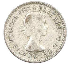 3 пенса 1959 года Австралия — Фото №2