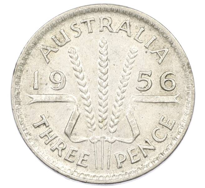 Монета 3 пенса 1956 года Австралия (Артикул: M2-81493) — Фото №1