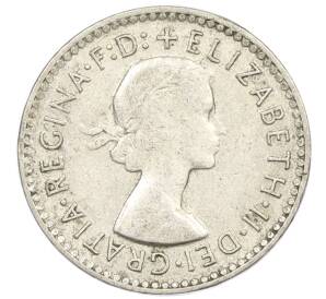 3 пенса 1956 года Австралия — Фото №2