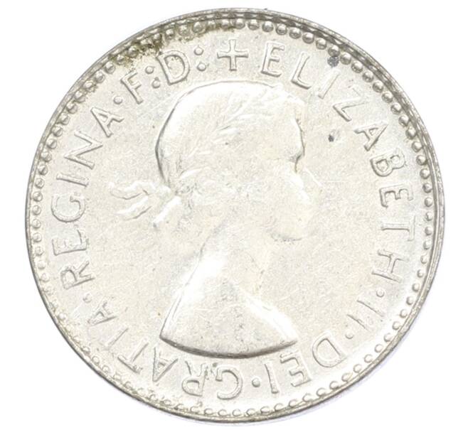 Монета 3 пенса 1964 года Австралия (Артикул: M2-81494) — Фото №2