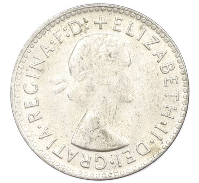 Монета 3 пенса 1963 года Австралия (Артикул: M2-81495) — Фото №2