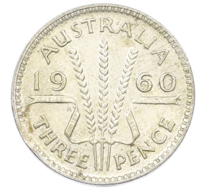 Монета 3 пенса 1960 года Австралия (Артикул: M2-81498) — Фото №1