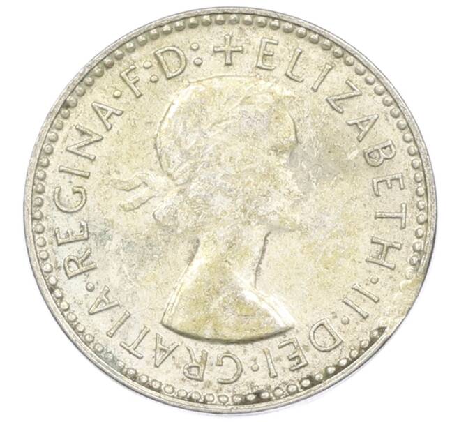 Монета 3 пенса 1960 года Австралия (Артикул: M2-81498) — Фото №2