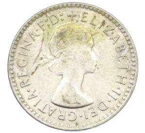 3 пенса 1958 года Австралия — Фото №2