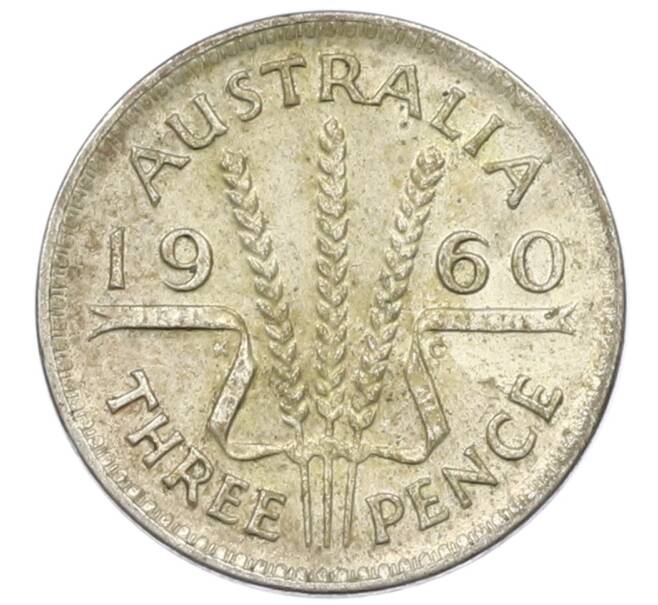 Монета 3 пенса 1960 года Австралия (Артикул: M2-81501) — Фото №1
