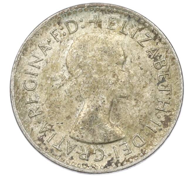 Монета 3 пенса 1960 года Австралия (Артикул: M2-81501) — Фото №2