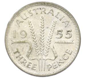 3 пенса 1955 года Австралия
