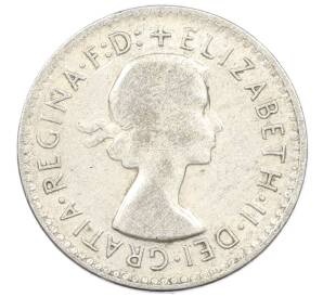 3 пенса 1959 года Австралия — Фото №2