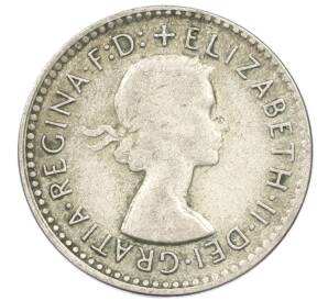 3 пенса 1957 года Австралия — Фото №2