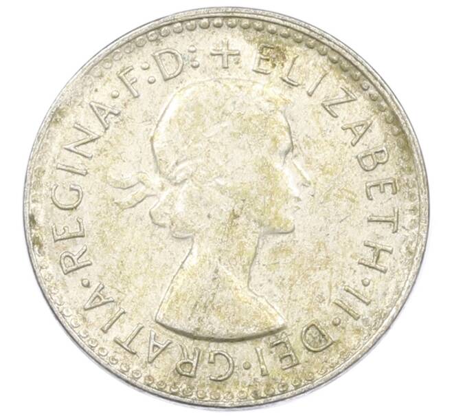 Монета 3 пенса 1961 года Австралия (Артикул: M2-81510) — Фото №2
