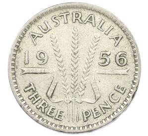 3 пенса 1956 года Австралия — Фото №1