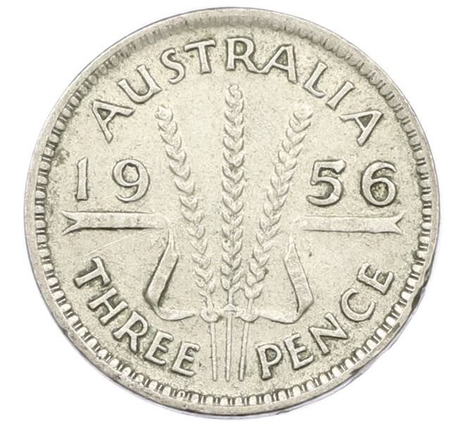 Монета 3 пенса 1956 года Австралия (Артикул: M2-81513) — Фото №1